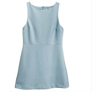 Babaton Bond linen dress, pale blue, 6